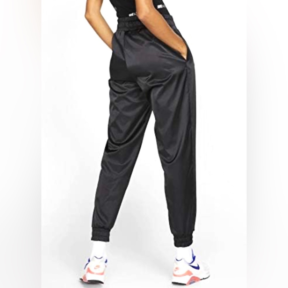 Nike Women’s Nike Sports Wear Air Athletic Satin Track Joggers BV4781-010 - Picture 6 of 7
